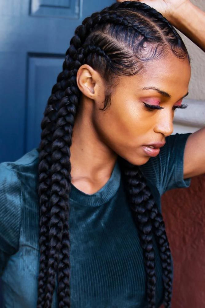 black braided hairstyles 2