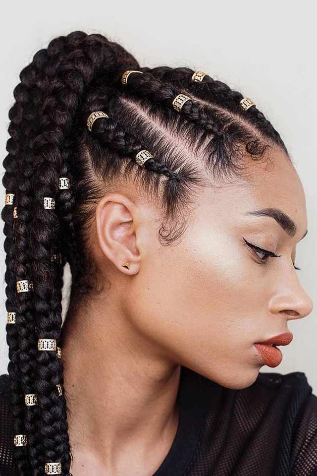 black braided hairstyles 2020 2