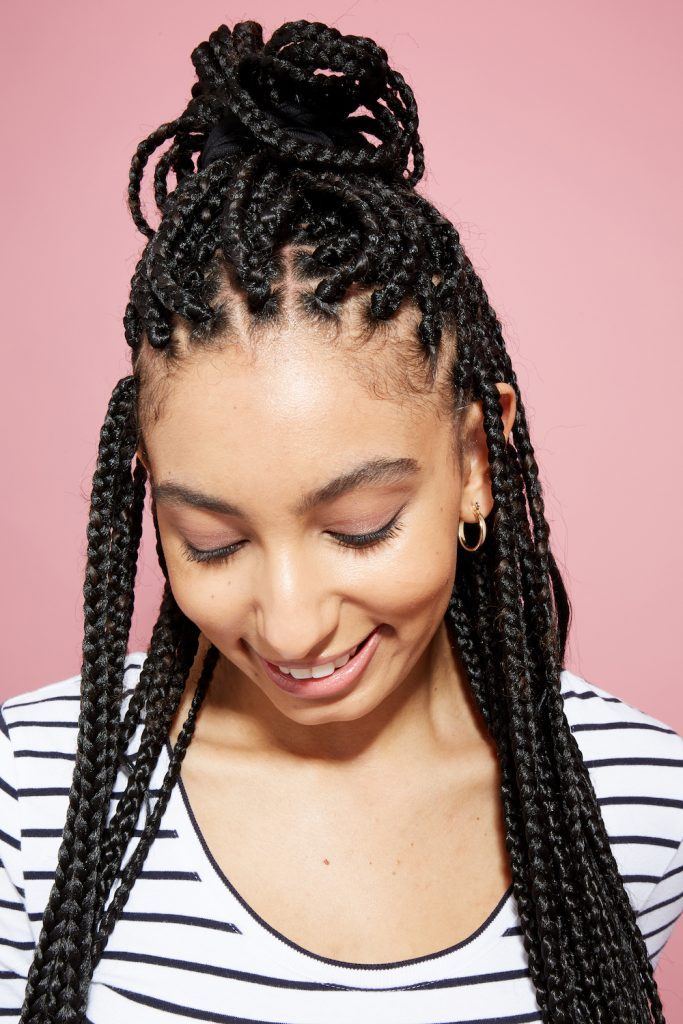 black braided hairstyles 2020