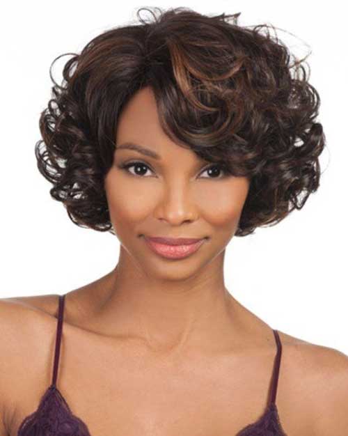 black curly bob hairstyles 2