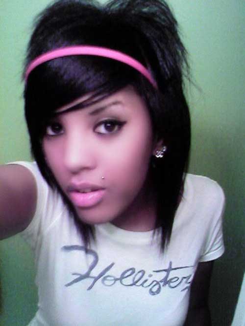 black emo people hairstyles 2