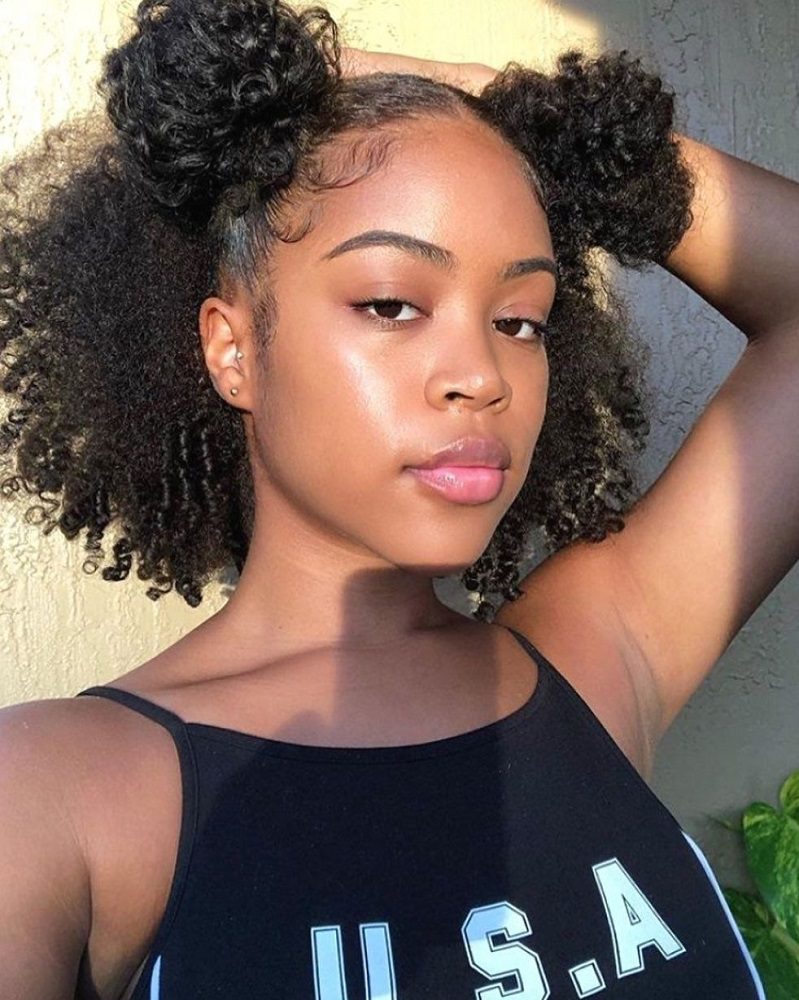 black girl curly hairstyles