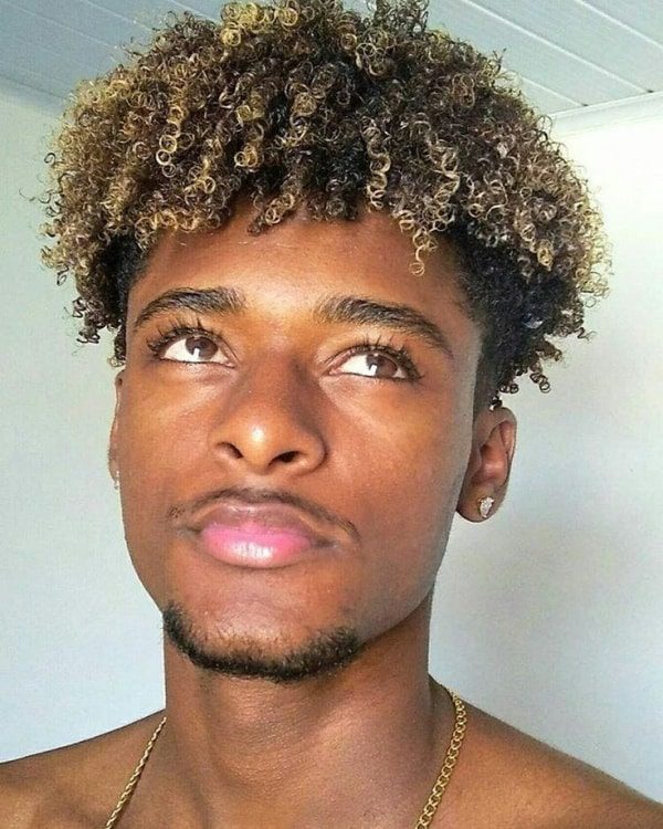 black mens curly hairstyles 2