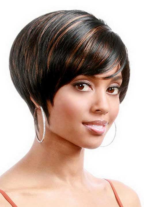 black short bob hairstyles 2015 2