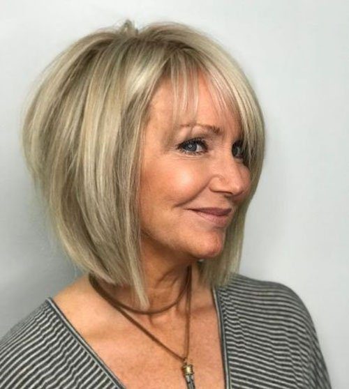 bob hairstyles for older women