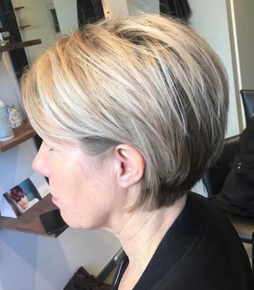 bob youthful hairstyles over 50