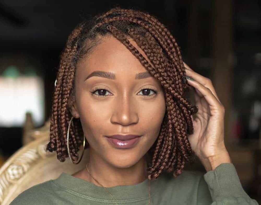 box braid bob hairstyles 2