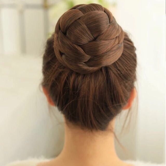 braided bun hairstyles 2