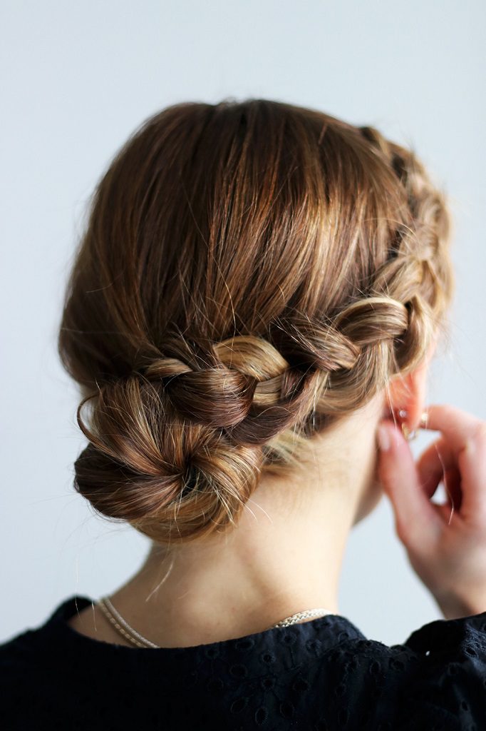 braided buns hairstyles 2