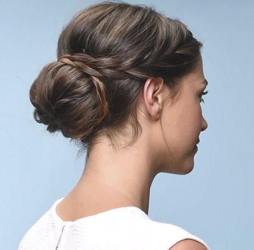 braided buns hairstyles