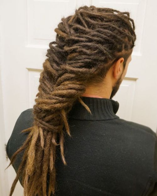 braided dread hairstyles 2