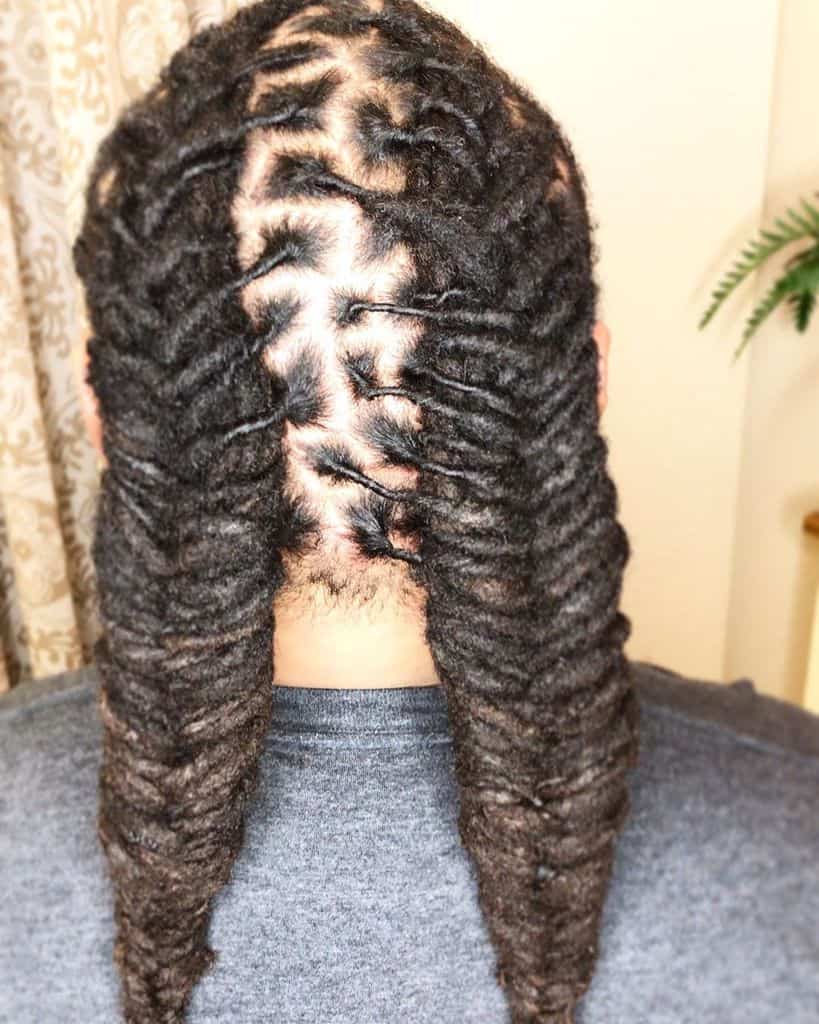 braided dreads hairstyles 2