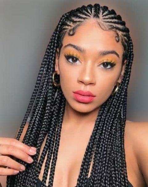 braided hairstyles for black girls 2021