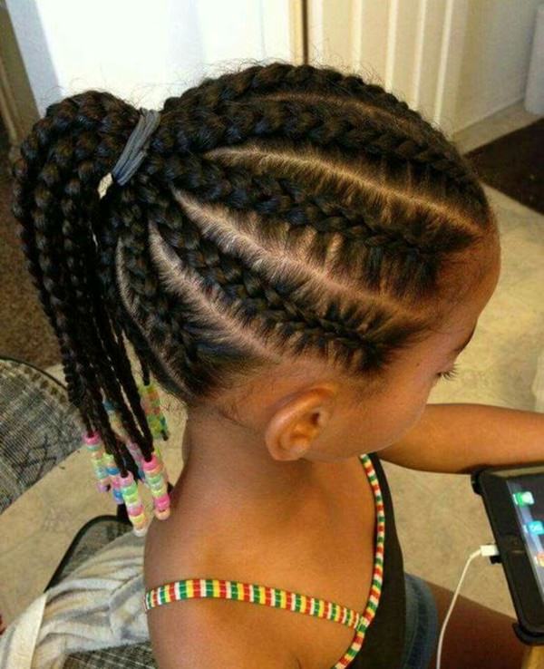 braided hairstyles for black girls kids 2