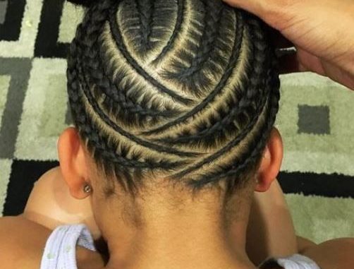 braided hairstyles for black girls kids