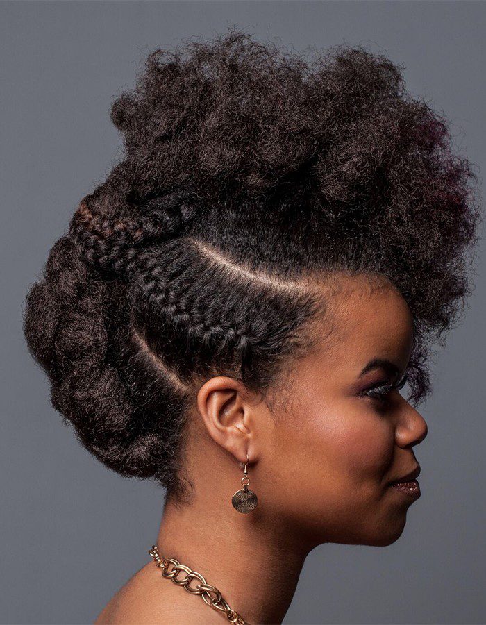 braided hairstyles for black girls with natural hair 2