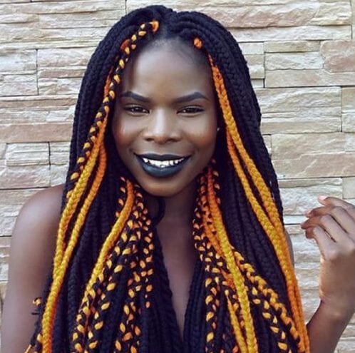 braided hairstyles for black girls with weave