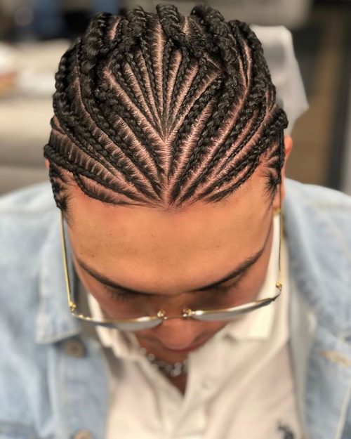 braided hairstyles for black men