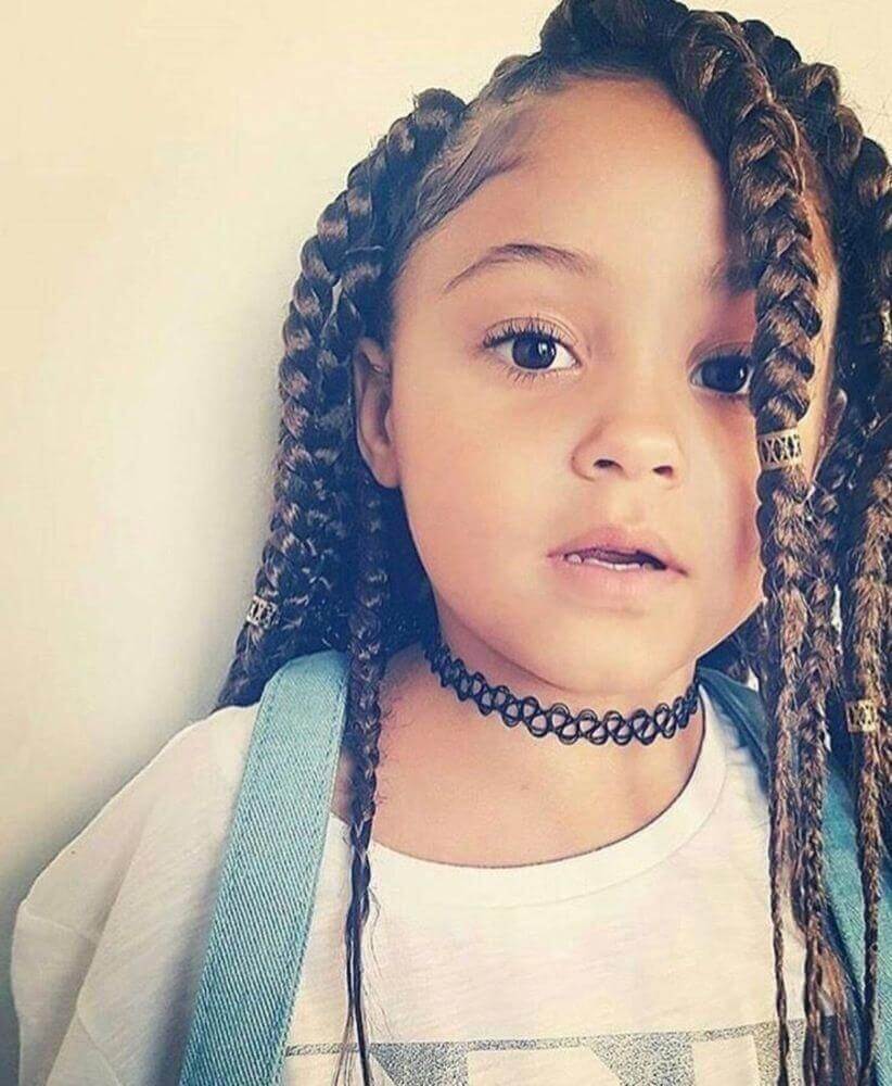 braided hairstyles for little black girls