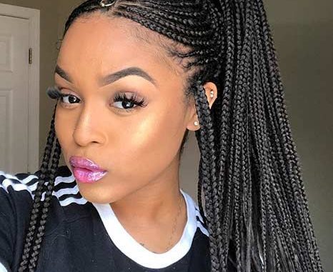 braided hairstyles with weave