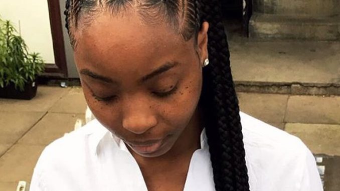 braided ponytail hairstyles for black girls