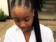 braided ponytail hairstyles for black girls