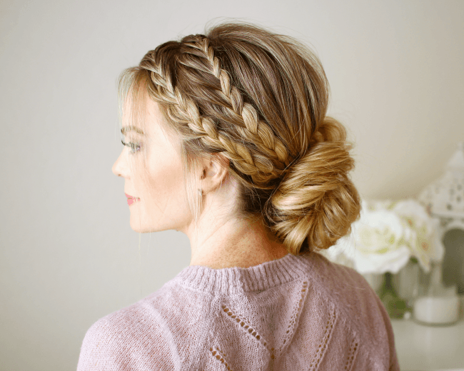 braided updo hairstyles 2