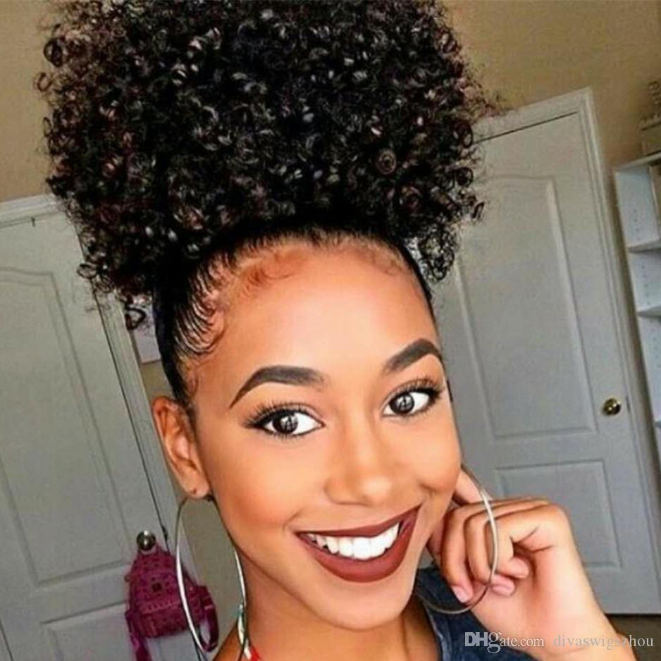 bun hairstyles for black girls