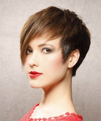 Casual Short Straight Hairstyle