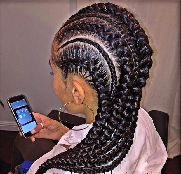 cornrow hairstyles for black girls 2