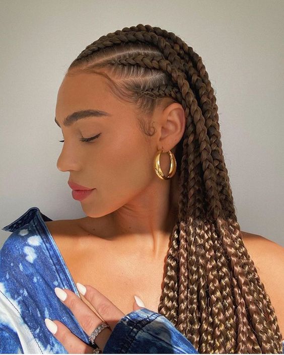 cornrows braided hairstyles 2020