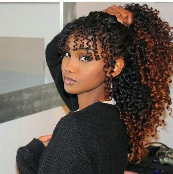 crochet curly hairstyles