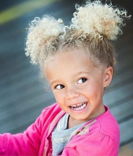 curly hair mixed little girl hairstyles 2