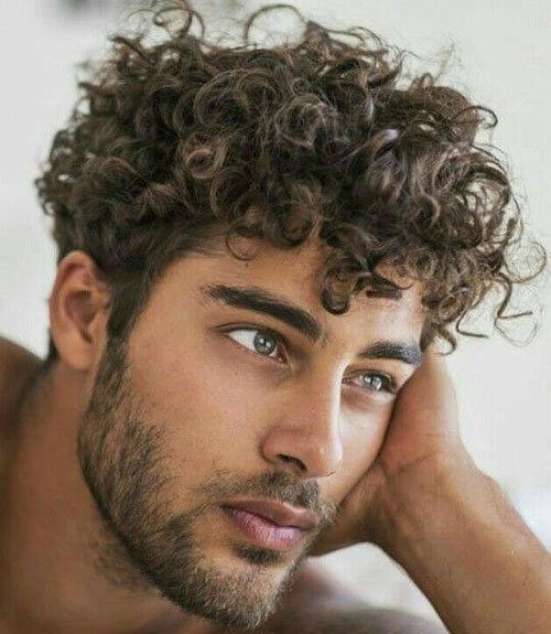 curly hairstyles for men 2