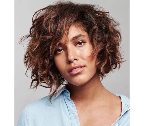 curly hairstyles for short hair