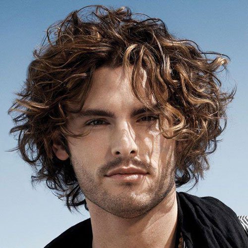 curly hairstyles men 2