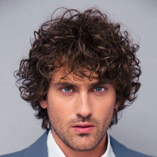 curly hairstyles men