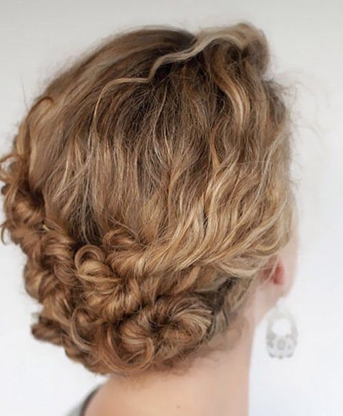 curly hairstyles updo 2