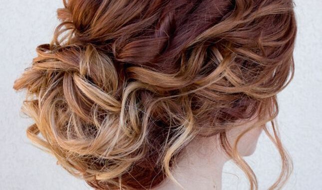 curly hairstyles updo