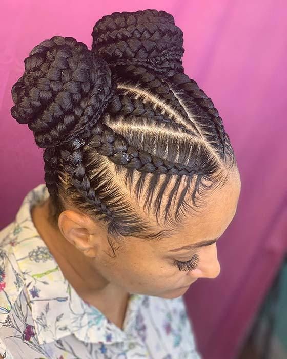 cute braided hairstyles for black girls