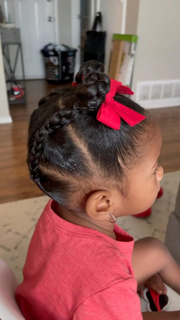 cute braided hairstyles for little black girls