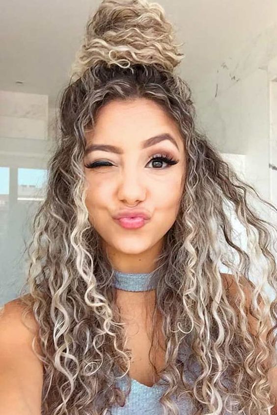cute curly hairstyles 2