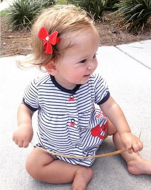 cute hairstyles for babies with short hair