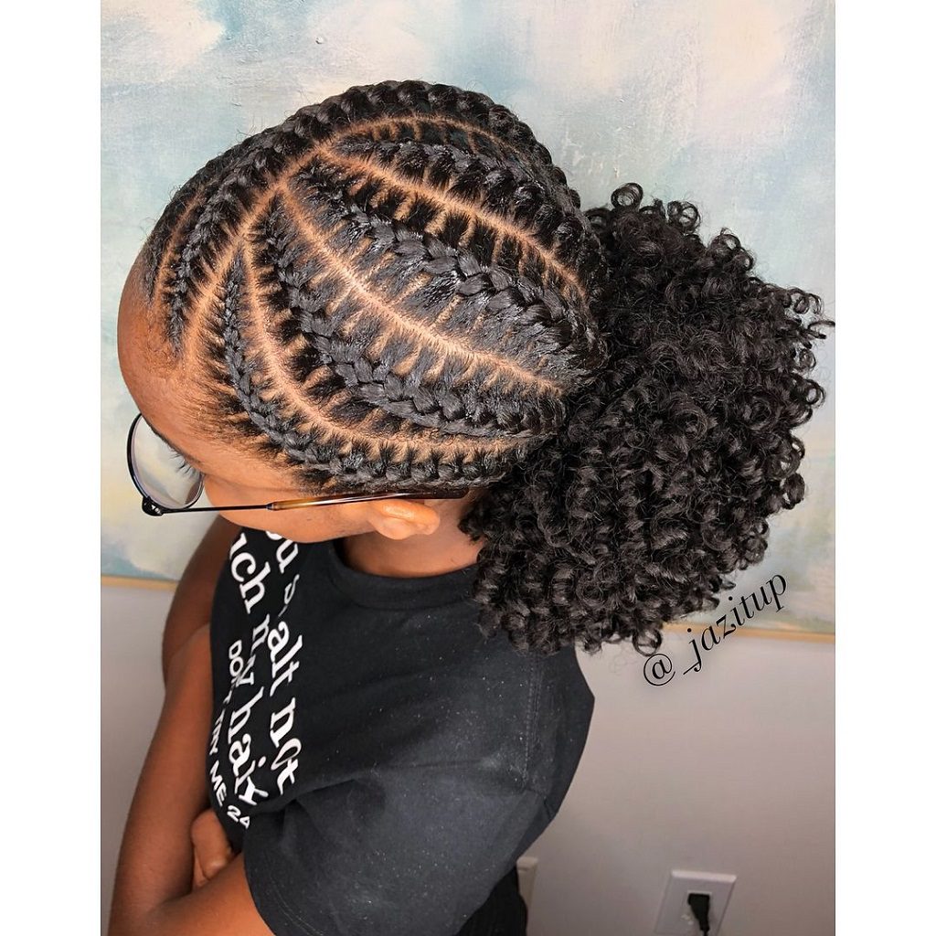 cute hairstyles for black girls natural hair braids