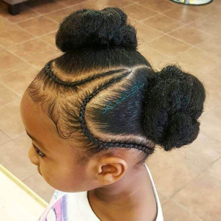 cute hairstyles for black little girls
