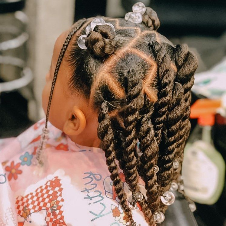 cute hairstyles for little black girls
