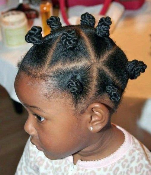 cute hairstyles for little girls black 2