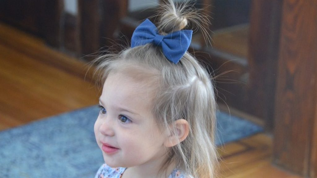 cute hairstyles for little girls with short hair 2