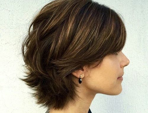 cute hairstyles for short thick hair