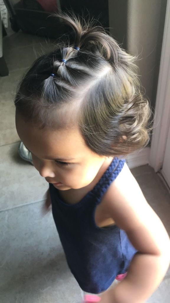 cute hairstyles for toddlers with short hair 2